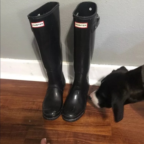 Tall hunter boots - Picture 1 of 5
